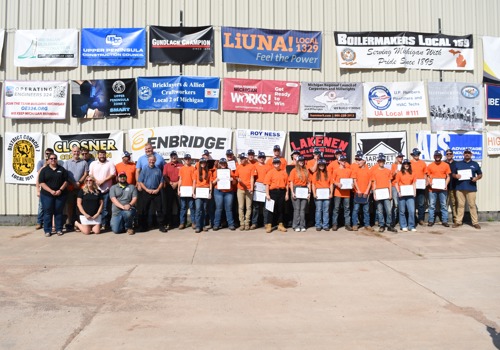 Building Trades Summer Camp Students Graduate from Earn-and-Learn Program